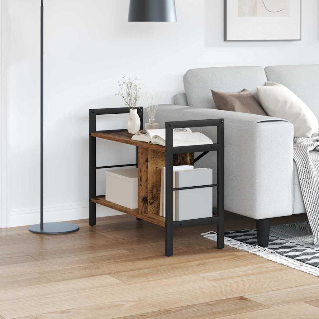 Bücherregal Altholz 75 x 30 x 58,5 cm Holzwerkstoff