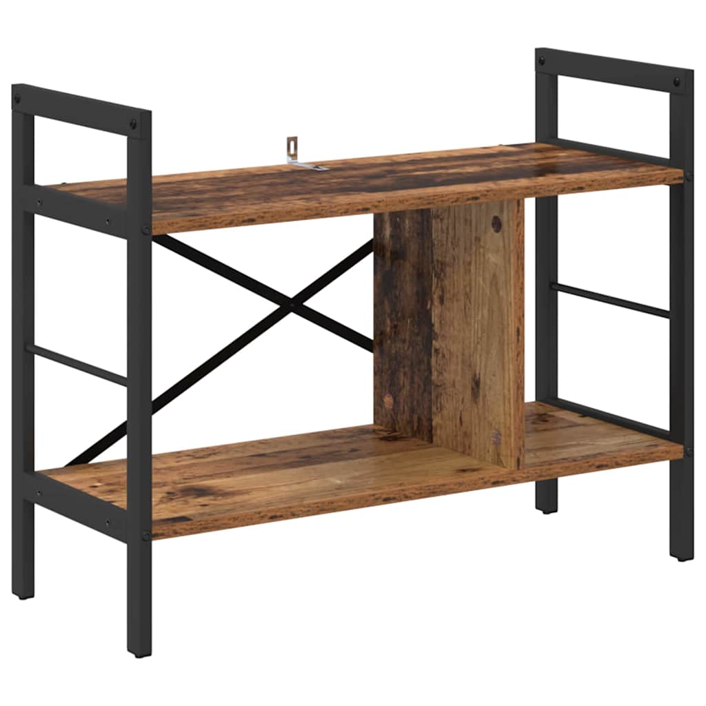 Bücherregal Altholz 75 x 30 x 58,5 cm Holzwerkstoff