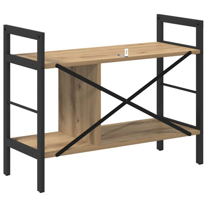 Bücherregal 3 Ebenen 75 x 30 x 58,5 cm Holzwerkstoff