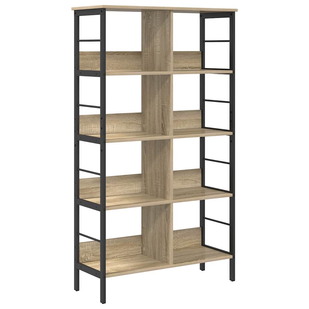 Bücherregal Sonoma-Eiche 82 x 32 x 144,5 cm Holzwerkstoff