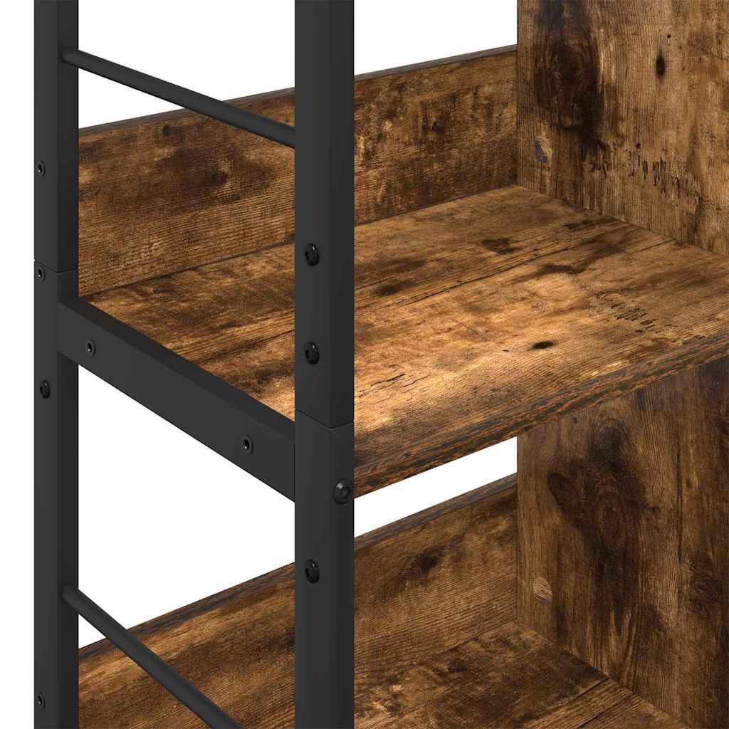 Bücherregal Geräucherte Eiche 82 x 32 x 144,5 cm Holzwerkstoff