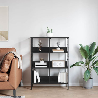 Bücherregal 6 Ebenen 82 x 32 x 112 cm Holzwerkstoff