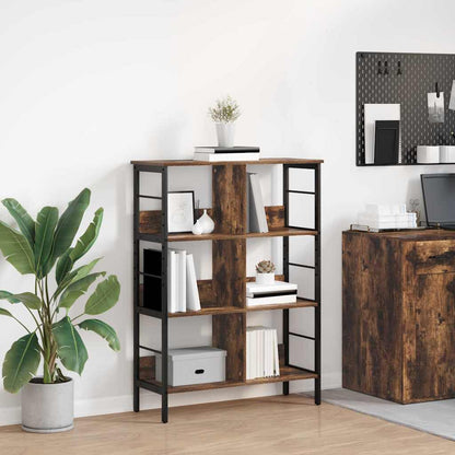 Bücherregal 6 Ebenen 82 x 32 x 112 cm Holzwerkstoff