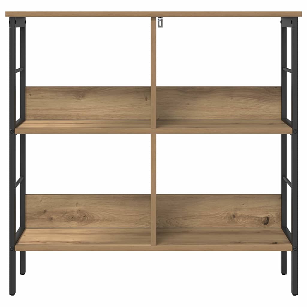 Bücherregal Artisan-Eiche 82 x 32 x 79 cm Holzwerkstoff