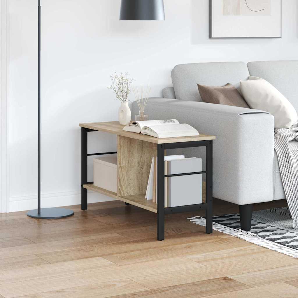 Bücherregal Sonoma-Eiche 82 x 32 x 47 cm Holzwerkstoff