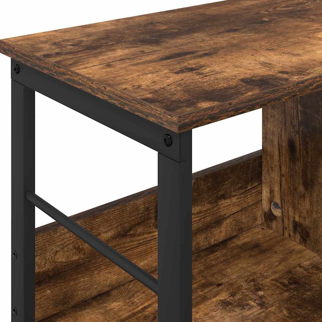 Bücherregal Geräucherte Eiche 82 x 32 x 47 cm Holzwerkstoff