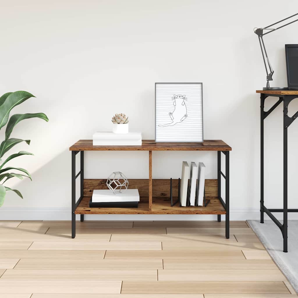 Bücherregal Altholz 82 x 32 x 47 cm Holzwerkstoff