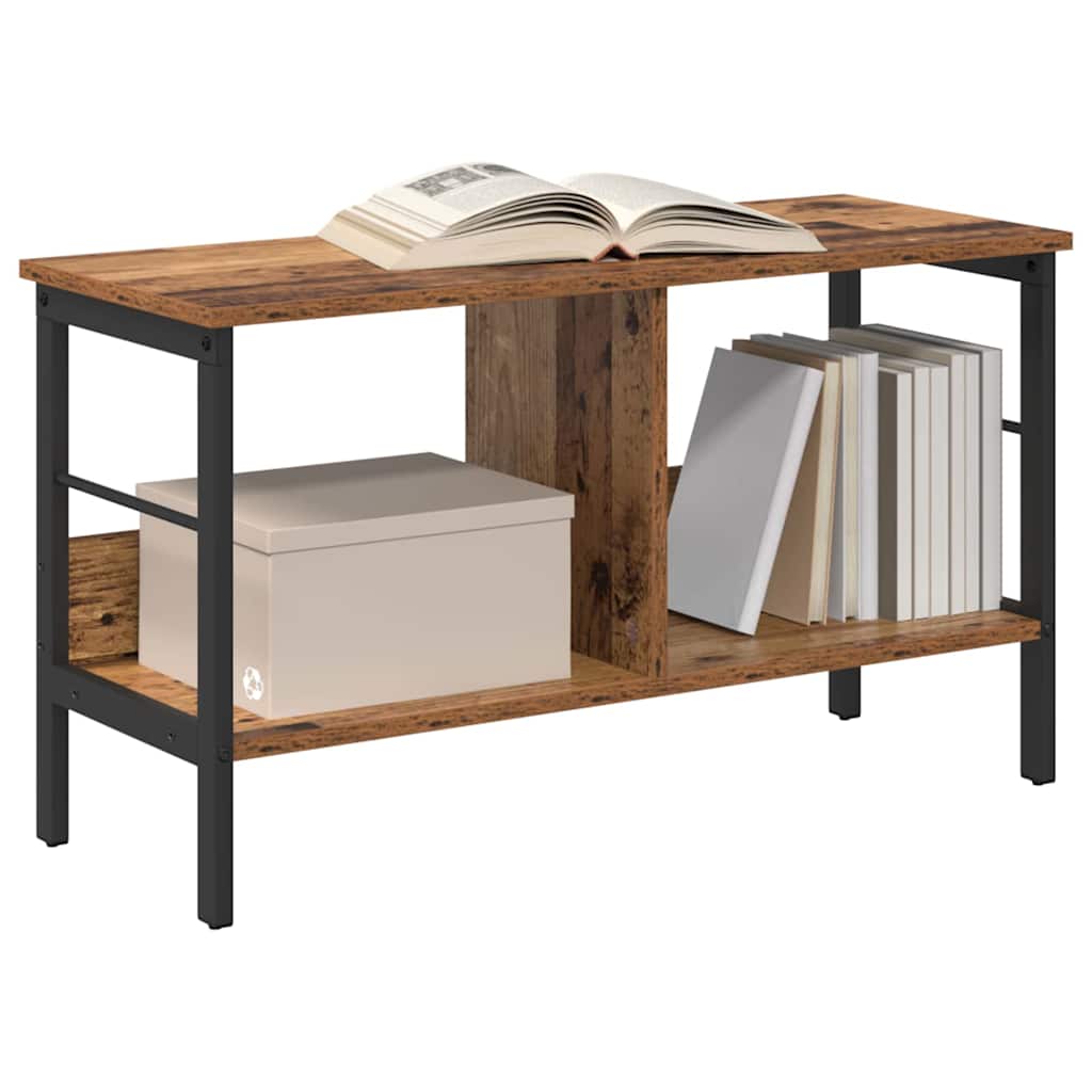 Bücherregal Altholz 82 x 32 x 47 cm Holzwerkstoff