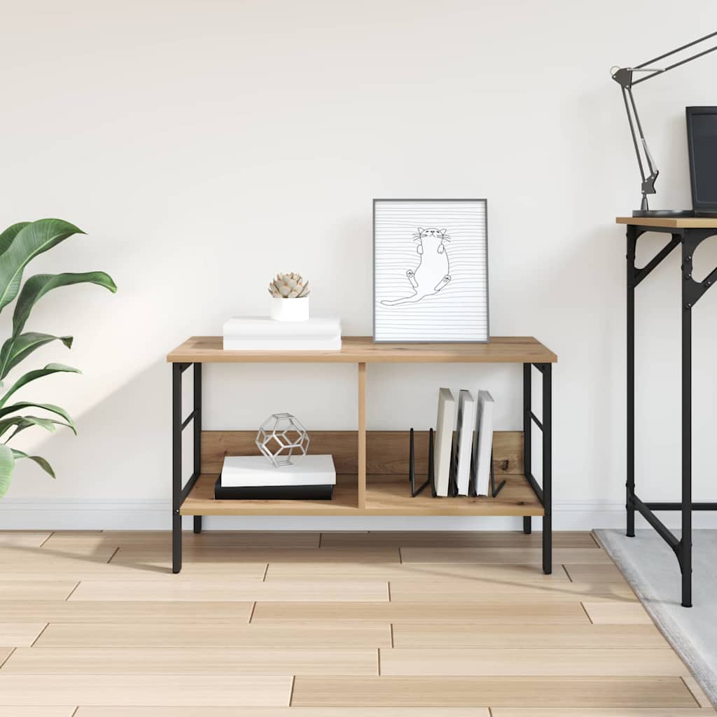 Bücherregal Artisan-Eiche 82 x 32 x 47 cm Holzwerkstoff