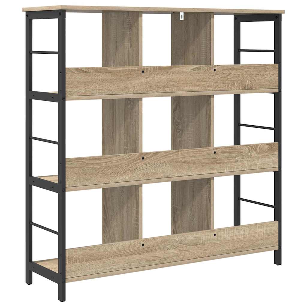 Bücherregal Sonoma-Eiche 102 x 32 x 104,5 cm Holzwerkstoff