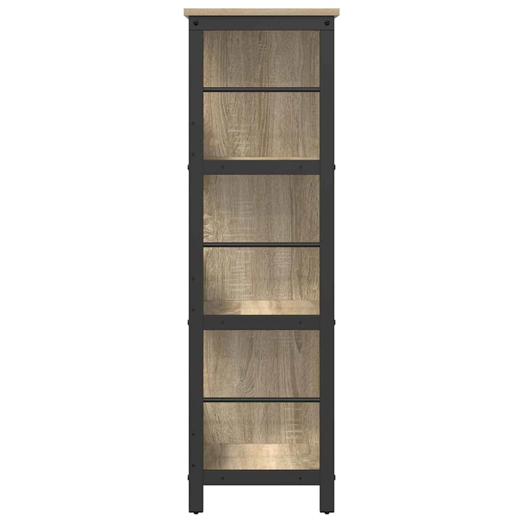 Bücherregal Sonoma-Eiche 102 x 32 x 104,5 cm Holzwerkstoff