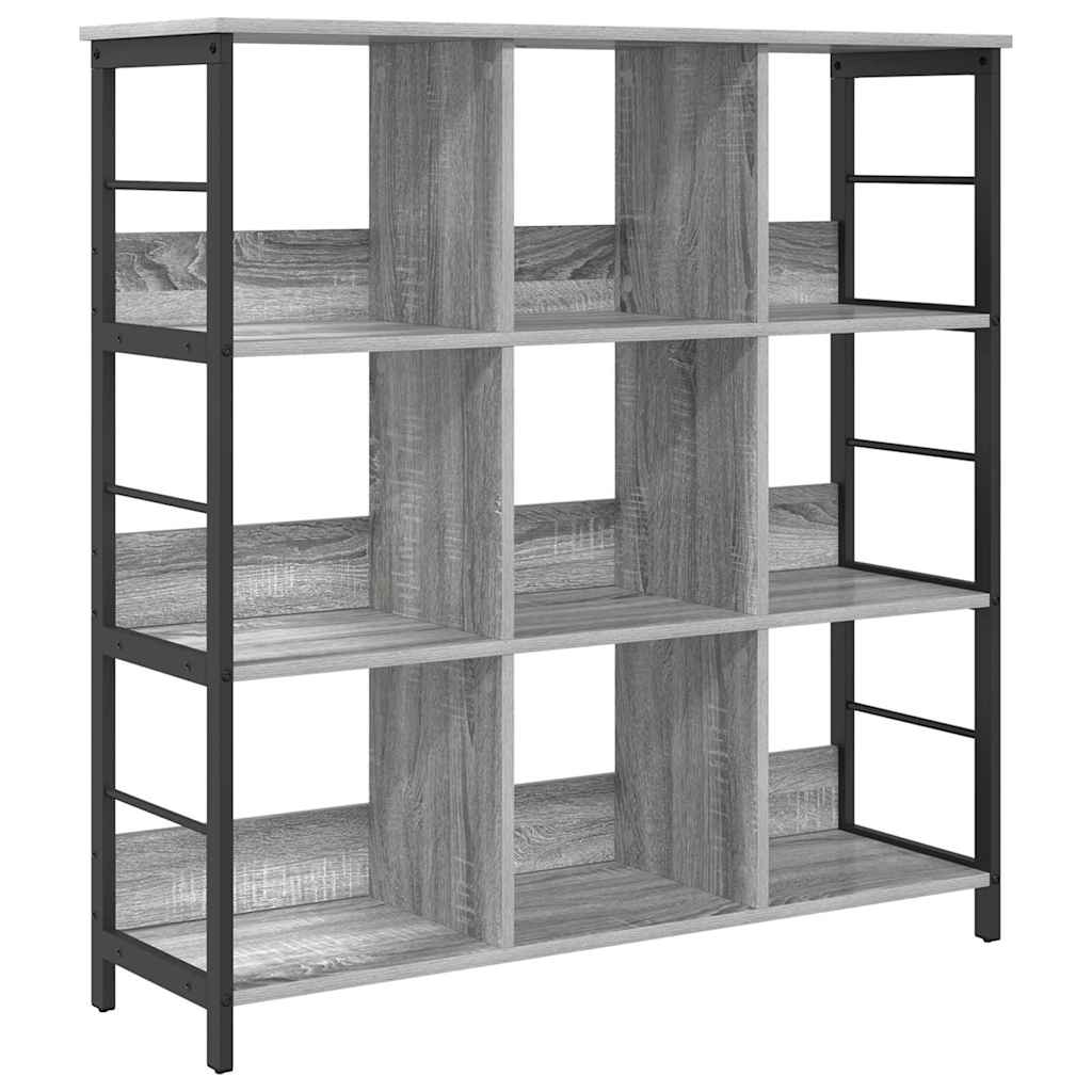 Bücherregal Graues Sonoma 102 x 32 x 104,5 cm Holzwerkstoff