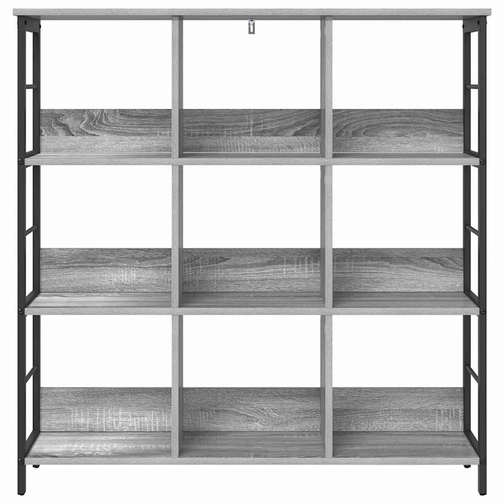 Bücherregal Graues Sonoma 102 x 32 x 104,5 cm Holzwerkstoff