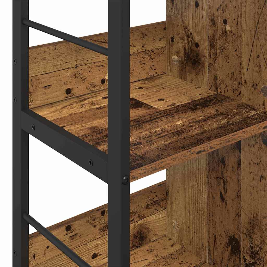 Bücherregal Altholz 102 x 32 x 104,5 cm Holzwerkstoff