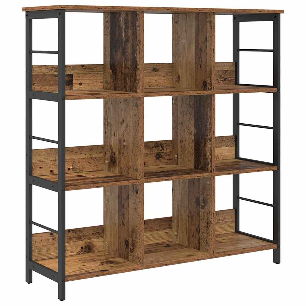 Bücherregal Altholz 102 x 32 x 104,5 cm Holzwerkstoff