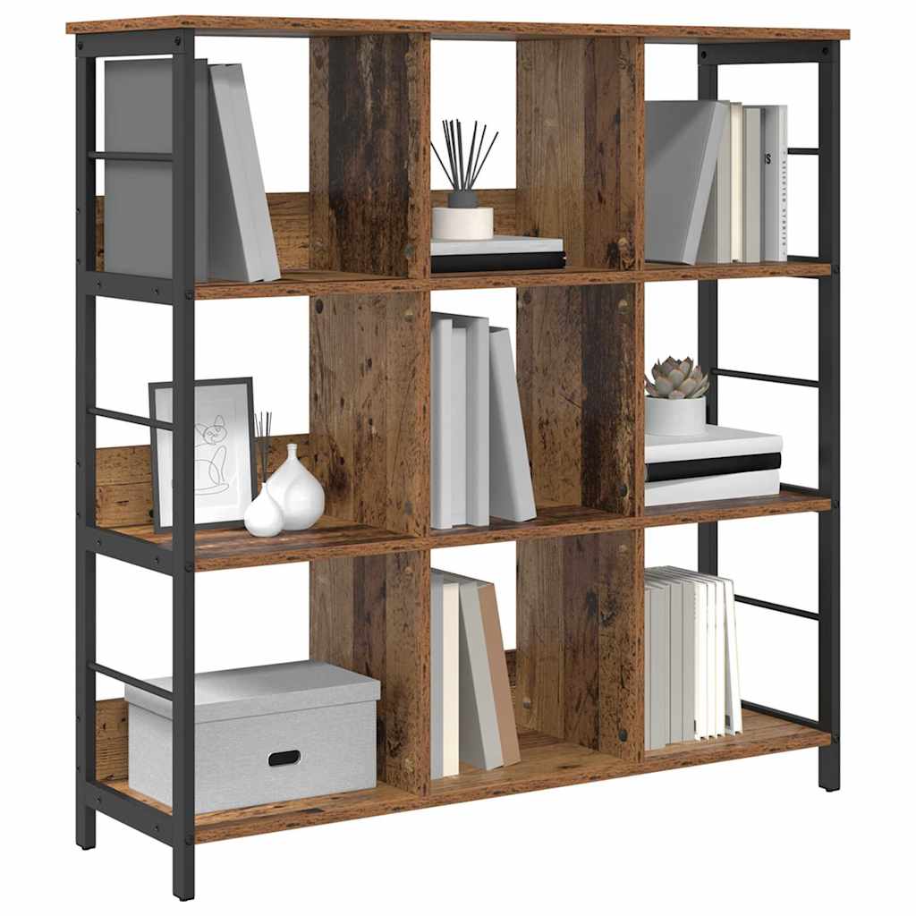 Bücherregal Altholz 102 x 32 x 104,5 cm Holzwerkstoff