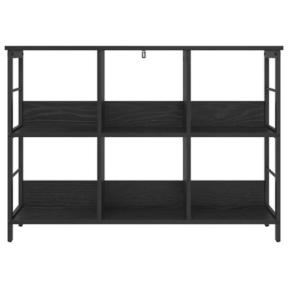 Bücherregal 6 Ebenen 102 x 32 x 72,5 cm Holzwerkstoff