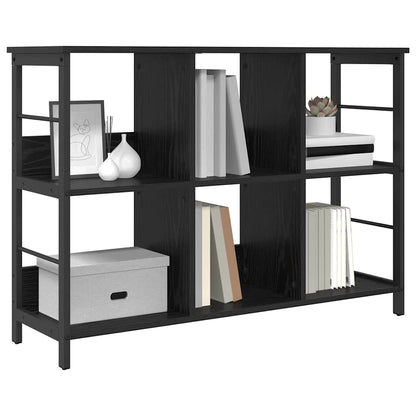 Bücherregal 6 Ebenen 102 x 32 x 72,5 cm Holzwerkstoff