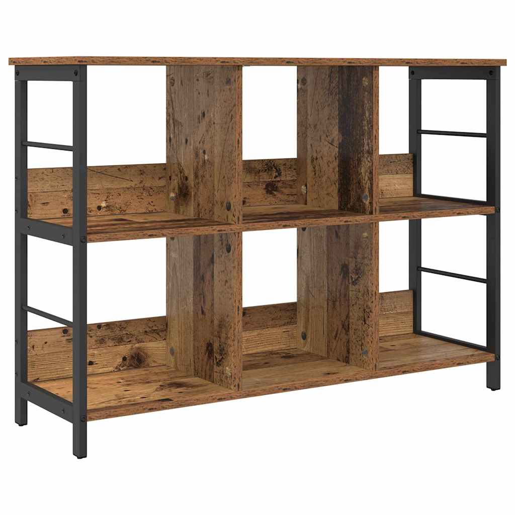 Bücherregal Altholz 102 x 32 x 72,5 cm Holzwerkstoff