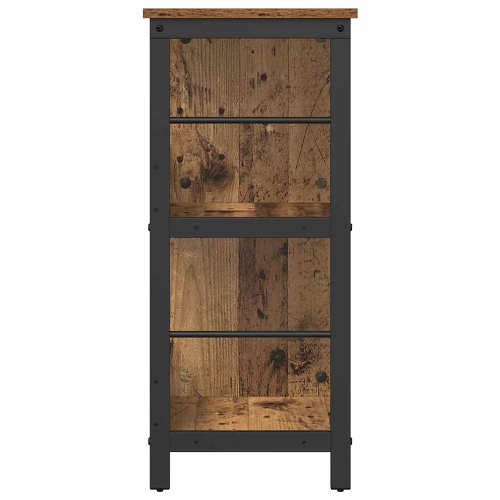Bücherregal Altholz 102 x 32 x 72,5 cm Holzwerkstoff