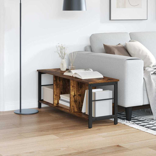 Bücherregal Geräucherte Eiche 102 x 32 x 40,5 cm Holzwerkstoff