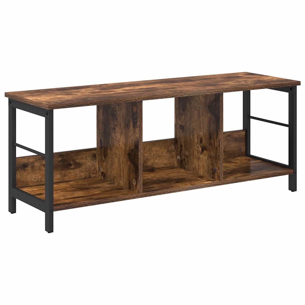 Bücherregal Geräucherte Eiche 102 x 32 x 40,5 cm Holzwerkstoff