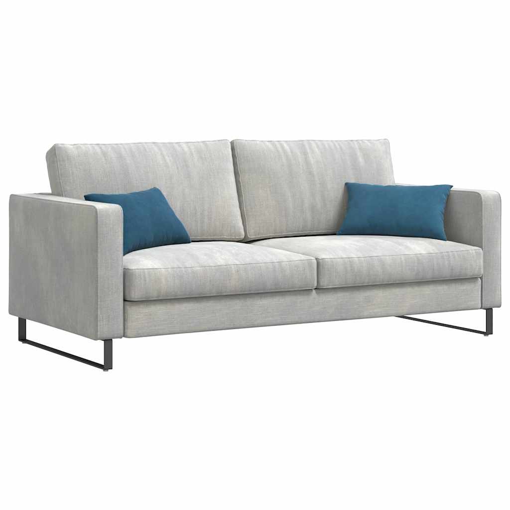 Sofakissen 2 pcs Blau 50 x 30 cm Cordstoff