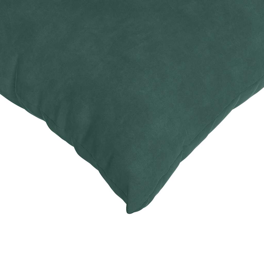 Sofakissen 2 pcs Dunkelgrün 50 x 30 cm Cordstoff