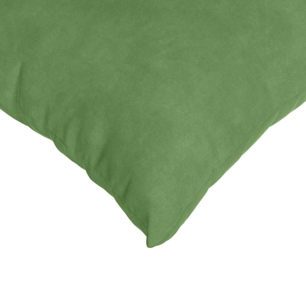 Sofakissen 2 pcs Hellgrün 50 x 30 cm Cordstoff