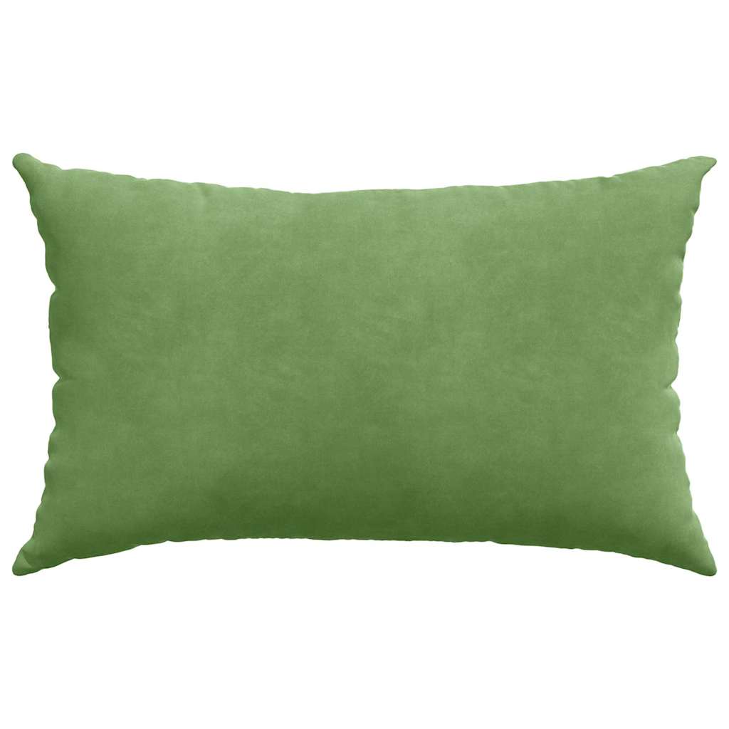 Sofakissen 2 pcs Hellgrün 50 x 30 cm Cordstoff