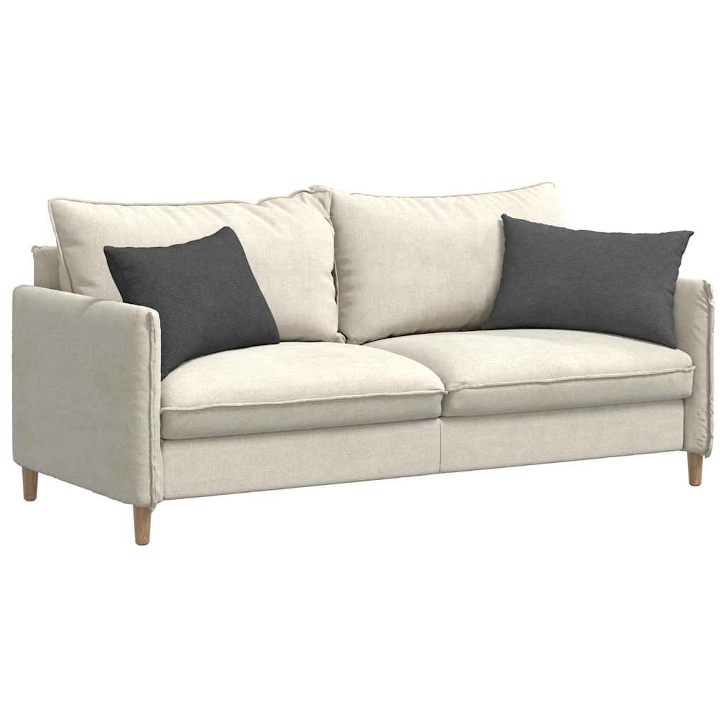 Sofakissen 2 pcs Dunkelgrau 60 x 40 cm Cordstoff