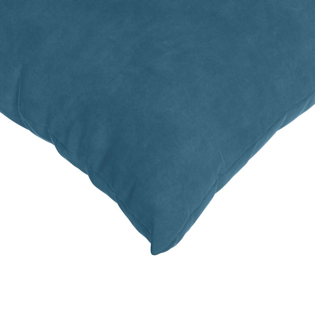 Sofakissen 2 pcs Blau 80 x 40 cm Cordstoff