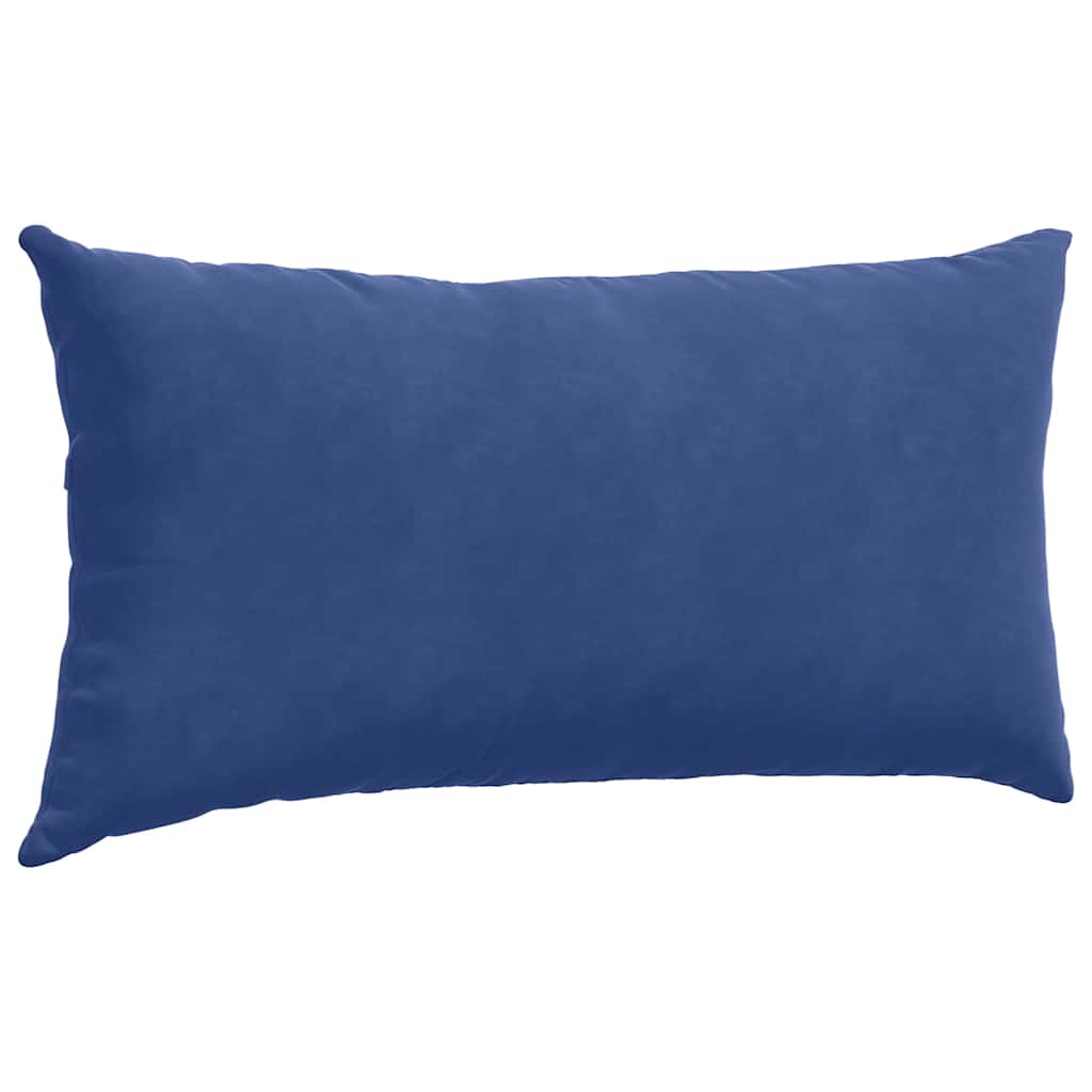 Sofakissen 2 pcs Polizeiblau 80 x 40 cm Cordstoff