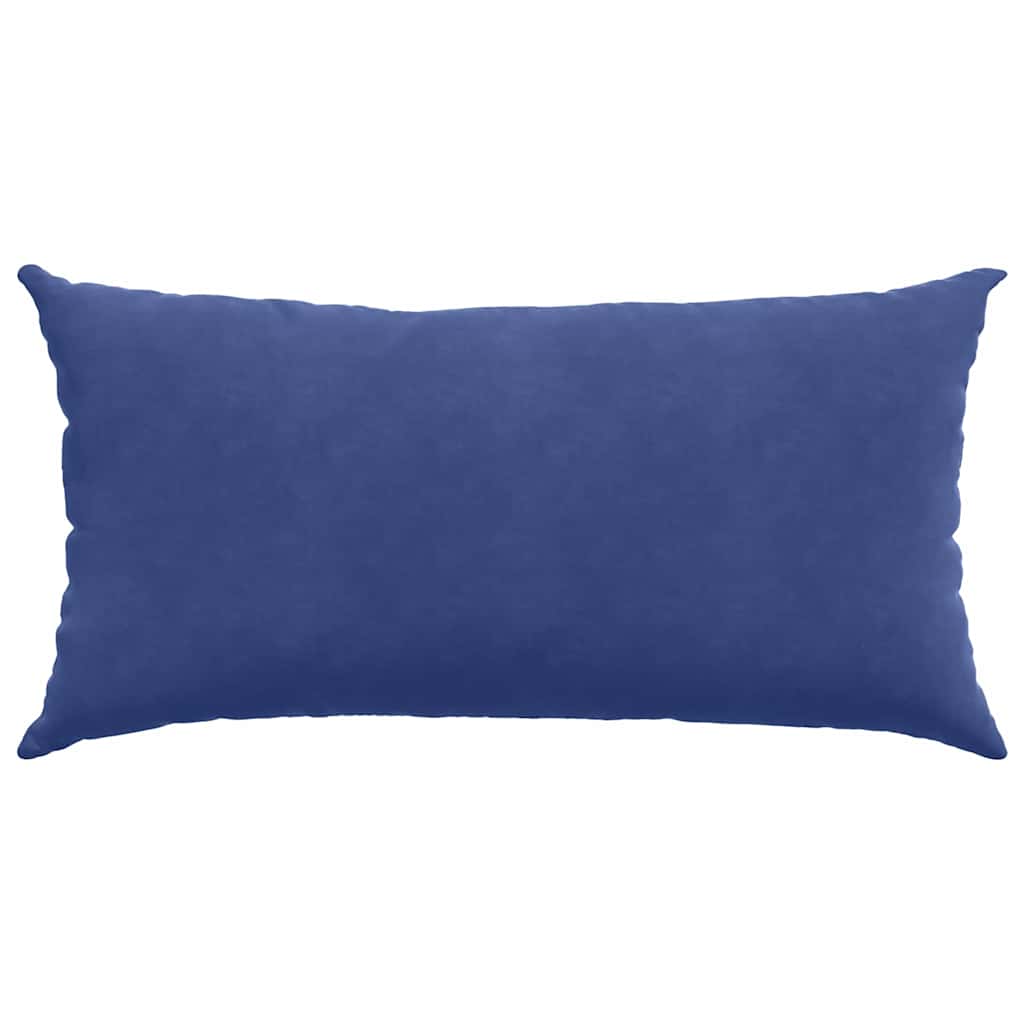 Sofakissen 2 pcs Polizeiblau 80 x 40 cm Cordstoff