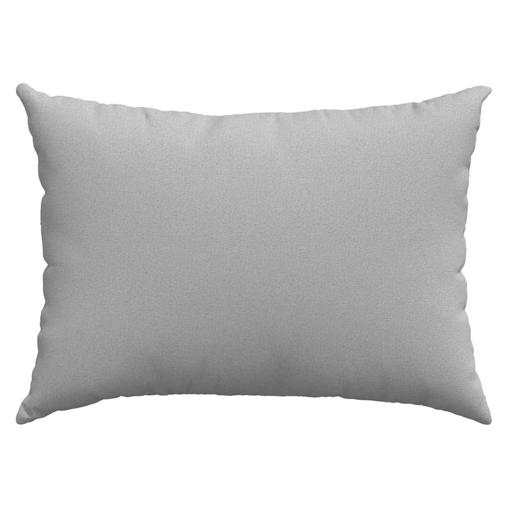 Sofakissen 2 stk. Stoff Wolkengrau 70 x 50 cm