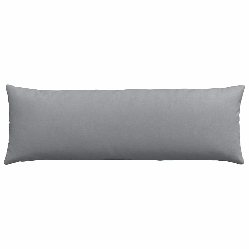 Sofakissen 2 stk. Stoff Hellgrau 120 x 40 cm