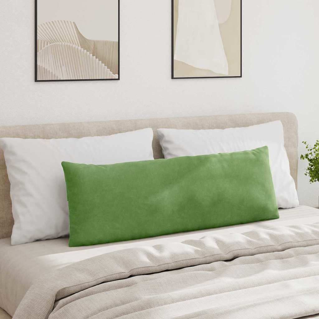 Sofakissen 2 pcs Hellgrün 120 x 40 cm Cordstoff