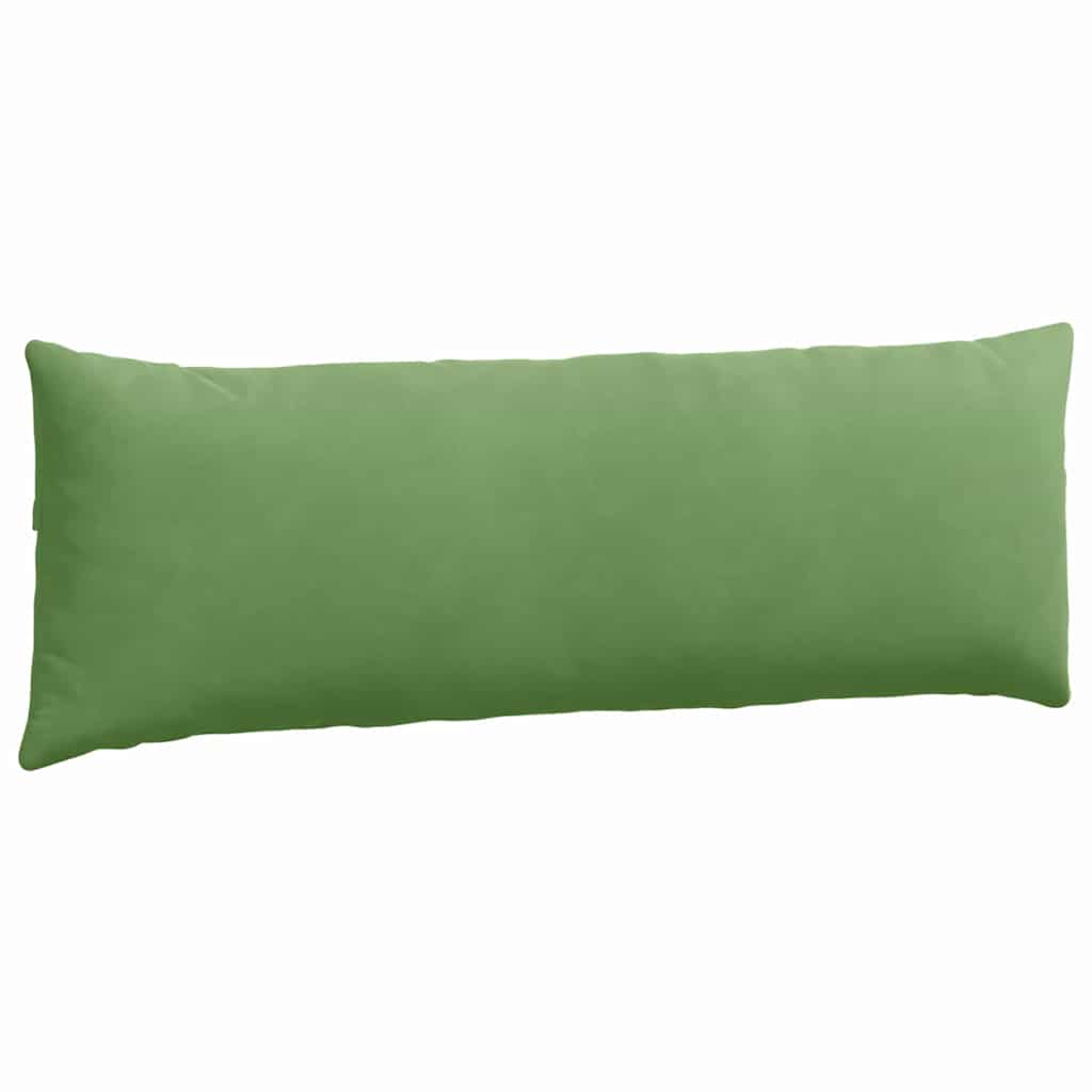 Sofakissen 2 pcs Hellgrün 120 x 40 cm Cordstoff