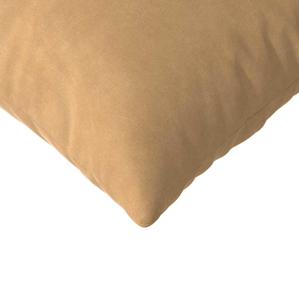 Sofakissen 2 pcs Braun 120 x 40 cm Cordstoff