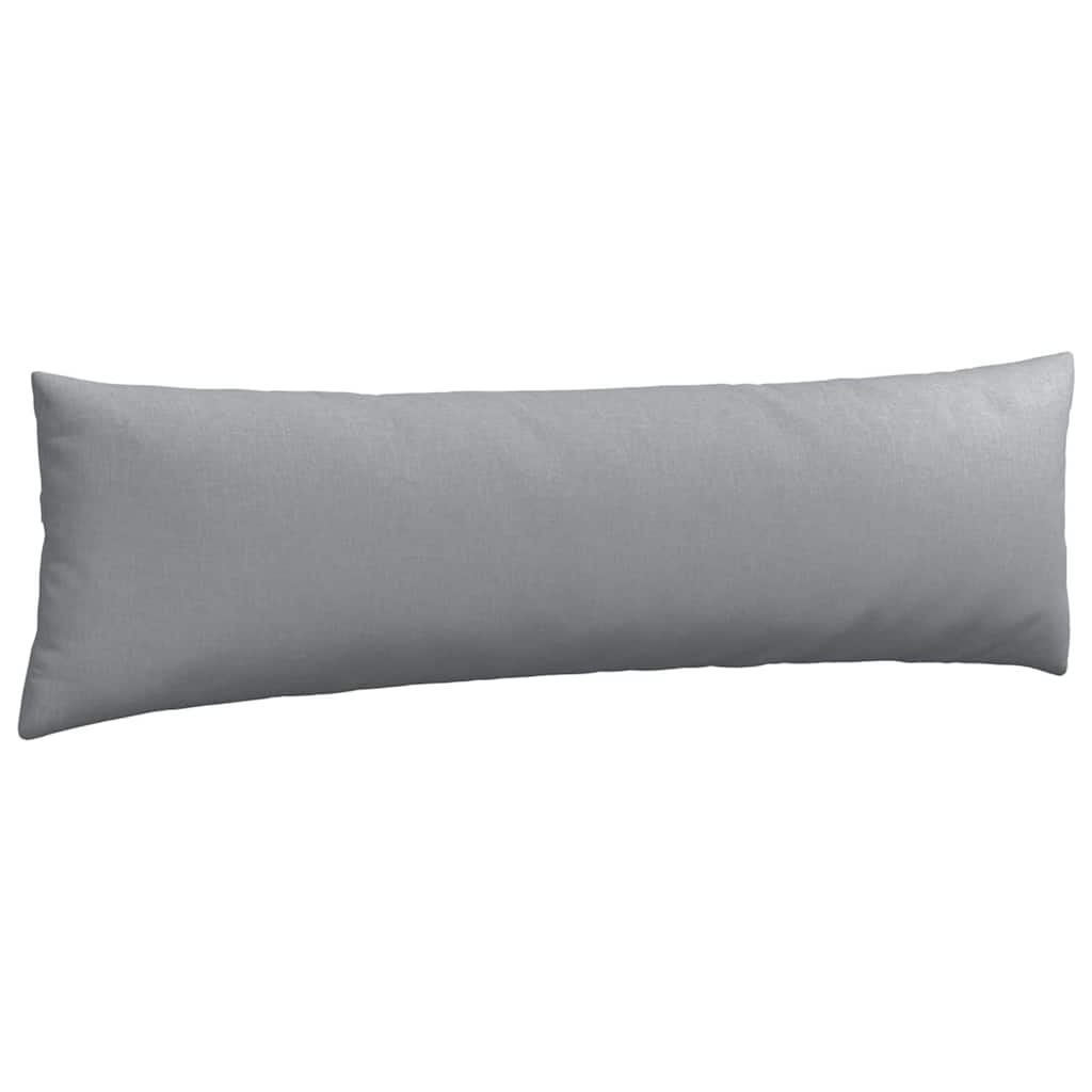 Sofakissen 2 stk. Stoff Hellgrau 145 x 40 cm