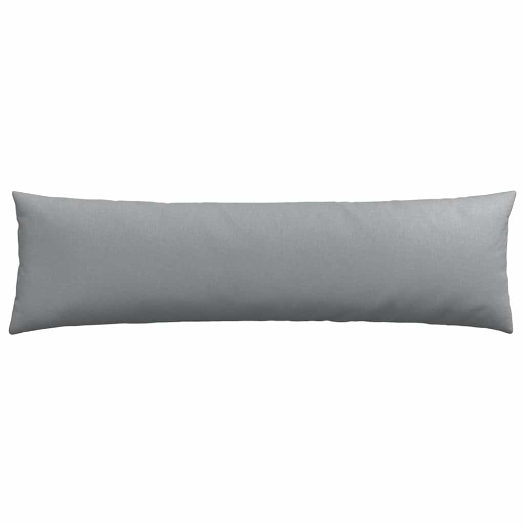Sofakissen 2 stk. Stoff Hellgrau 145 x 40 cm