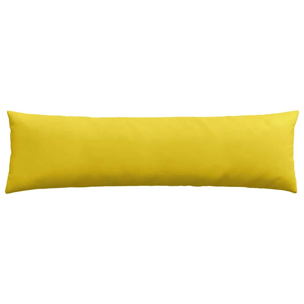 Sofakissen 2 pcs Gelb 145 x 40 cm Cordstoff