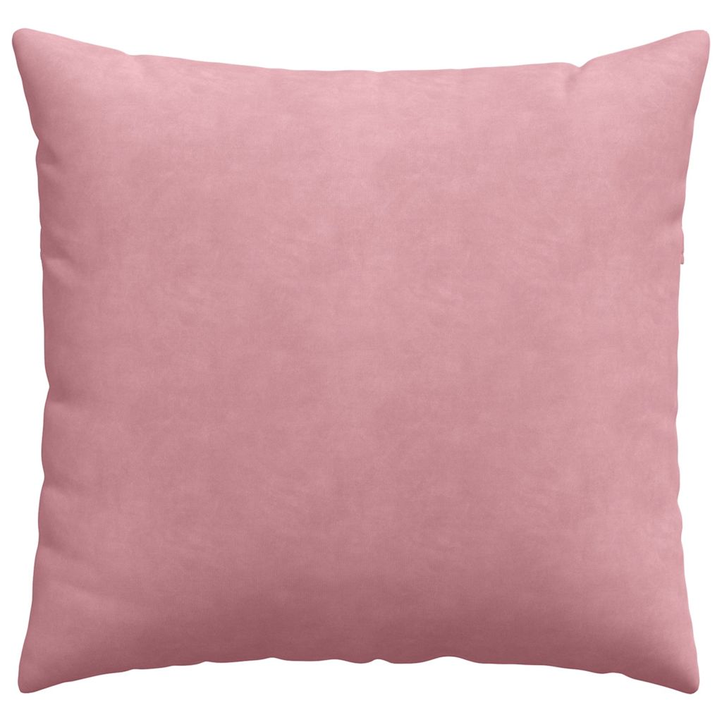 Sofakissen 2 pcs Rosa 45 x 45 cm Cordstoff