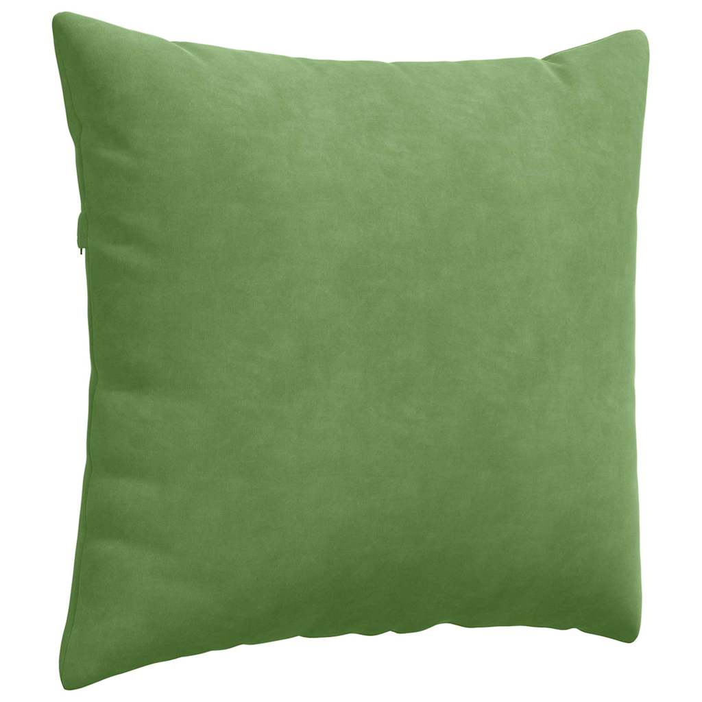 Sofakissen 2 pcs Hellgrün 50 x 50 cm Cordstoff