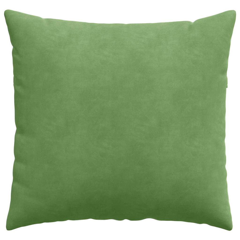 Sofakissen 2 pcs Hellgrün 50 x 50 cm Cordstoff
