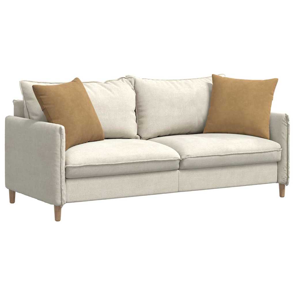 Sofakissen 2 pcs Braun 50 x 50 cm Cordstoff