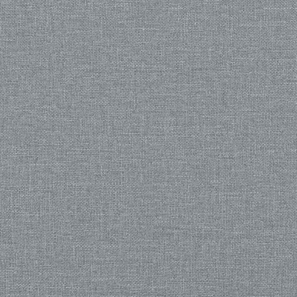Sofakissen 2 stk. Stoff Hellgrau 60 x 60 cm