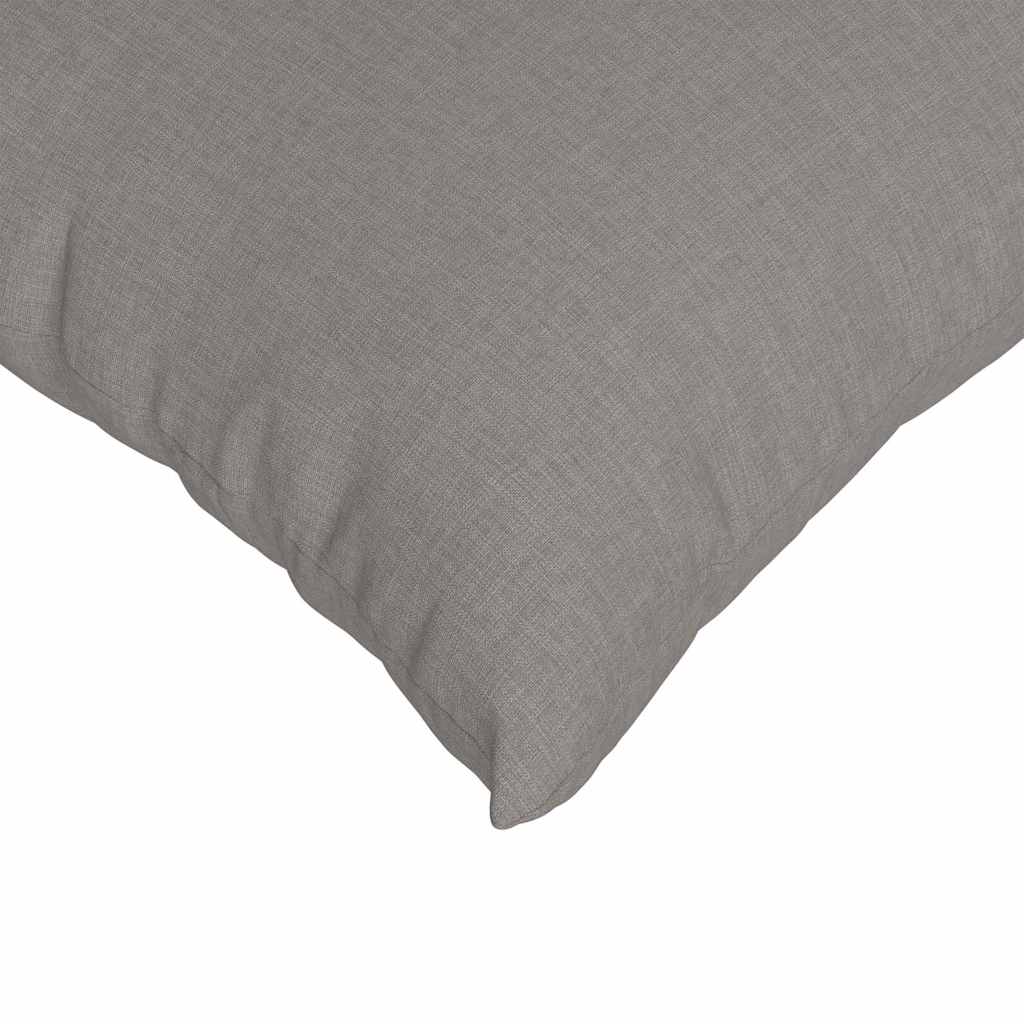 Sofakissen 2 stk. Stoff Taupe 60 x 60 cm