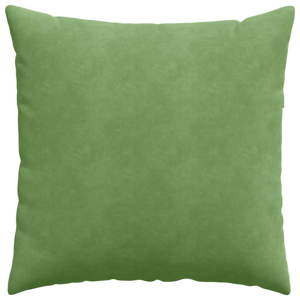 Sofakissen 2 pcs Hellgrün 60 x 60 cm Cordstoff