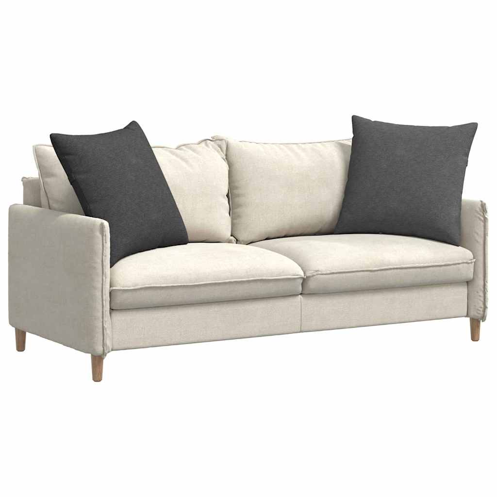 Sofakissen 2 Stk. Cordstoff Dunkelgrau 60 x 60 cm